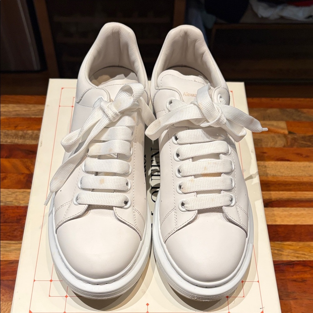 Alexander McQueen White Women's Sneakers